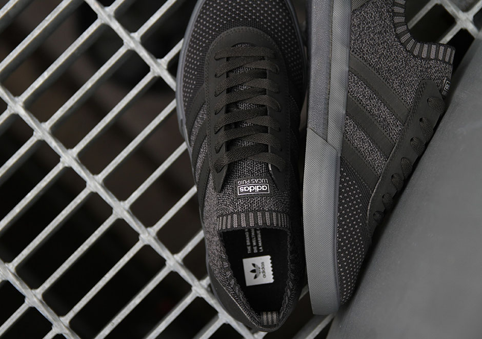 Adidas Skateboarding Lucas Premiere Primeknit Black 3