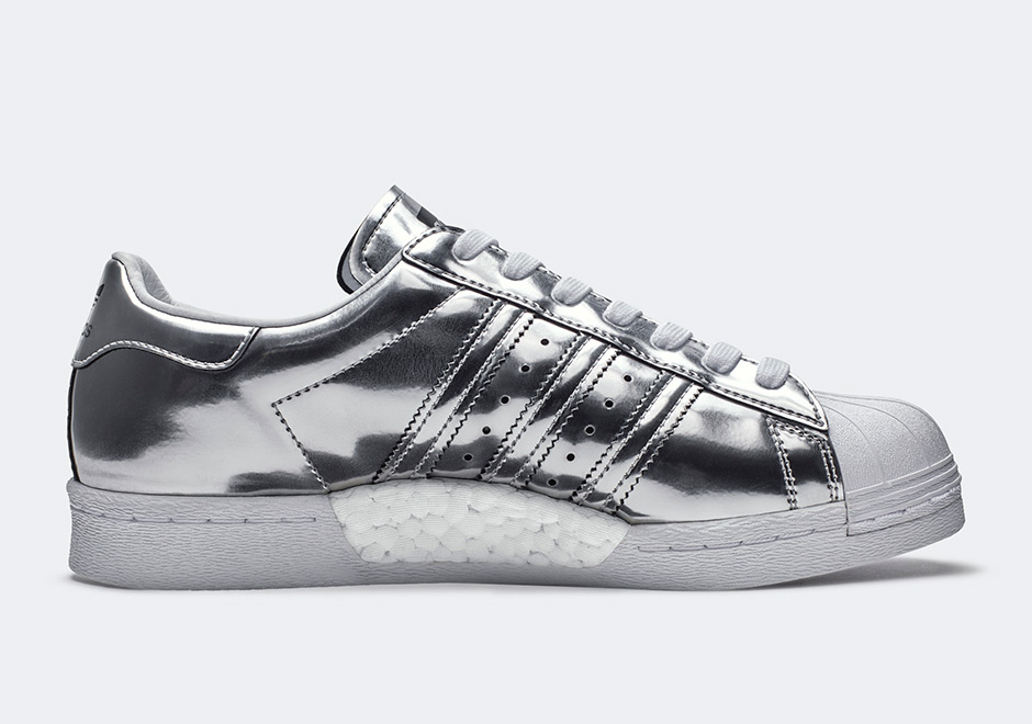 Adidas Superstar Boost Women Silver Bb2271 2