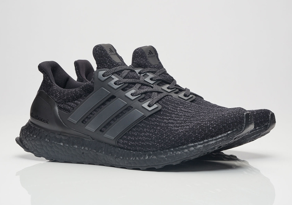 Adidas Ultra Boost 3 0 Triple Black Where To Buy 01