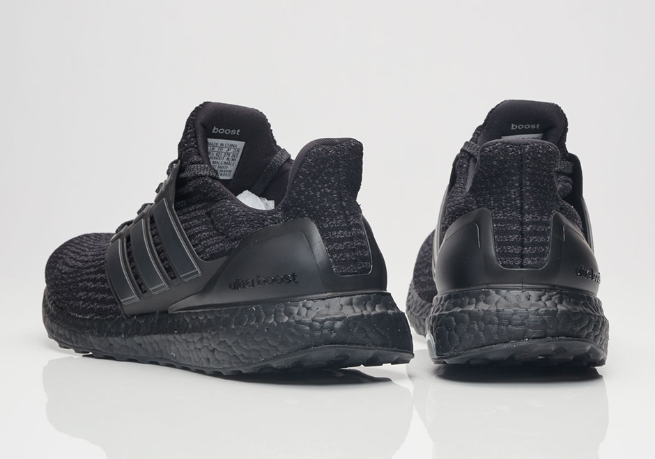 Adidas Ultra Boost 3 0 Triple Black Where To Buy 03