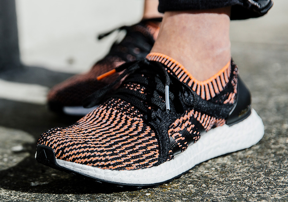 Adidas Ultra Boost X Core Black Glow Orange Release Date 02