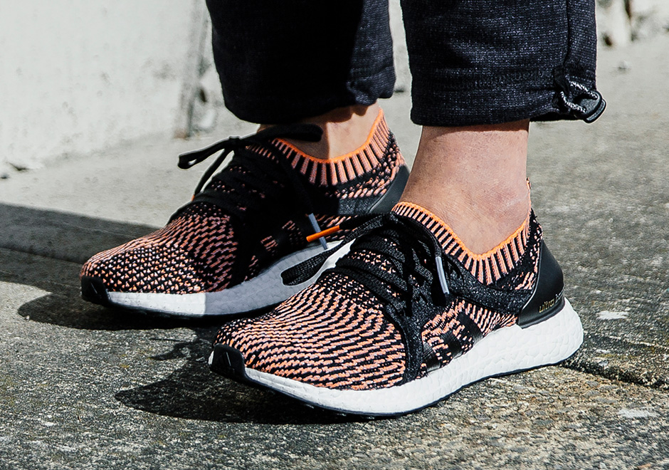 Adidas Ultra Boost X Core Black Glow Orange Release Date 03