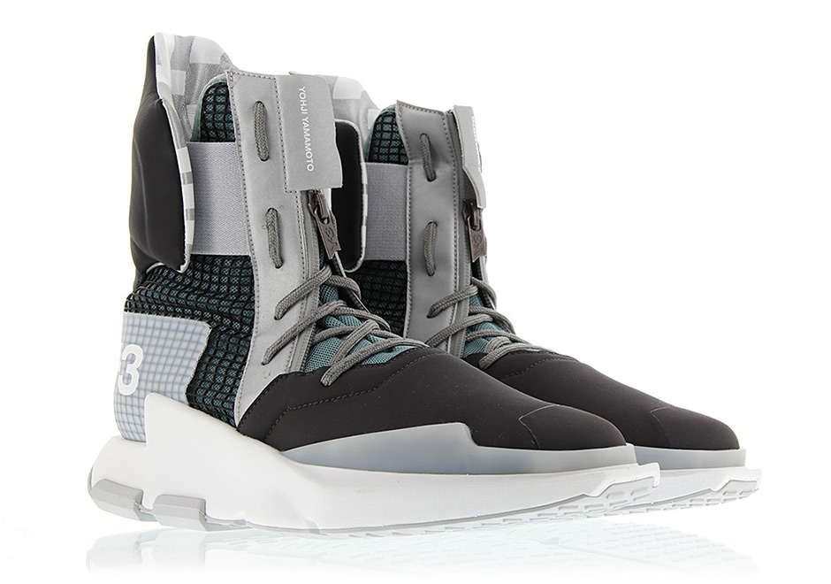 Adidas Y3 Noci Black White Green 4