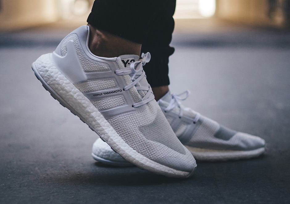 Adidas Y3 Pureboost Triple White 1