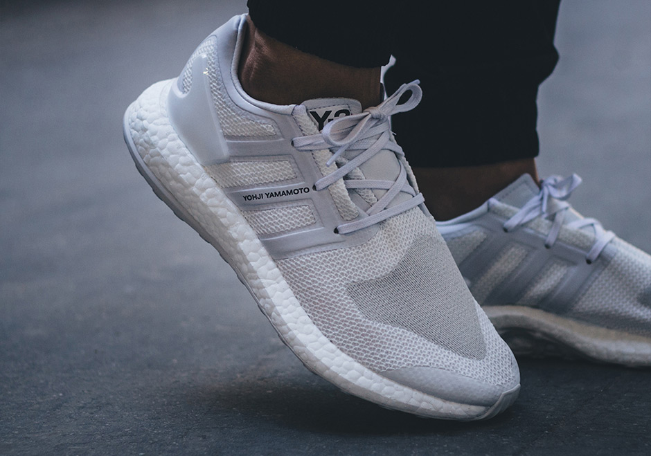 Adidas Y3 Pureboost Triple White 5