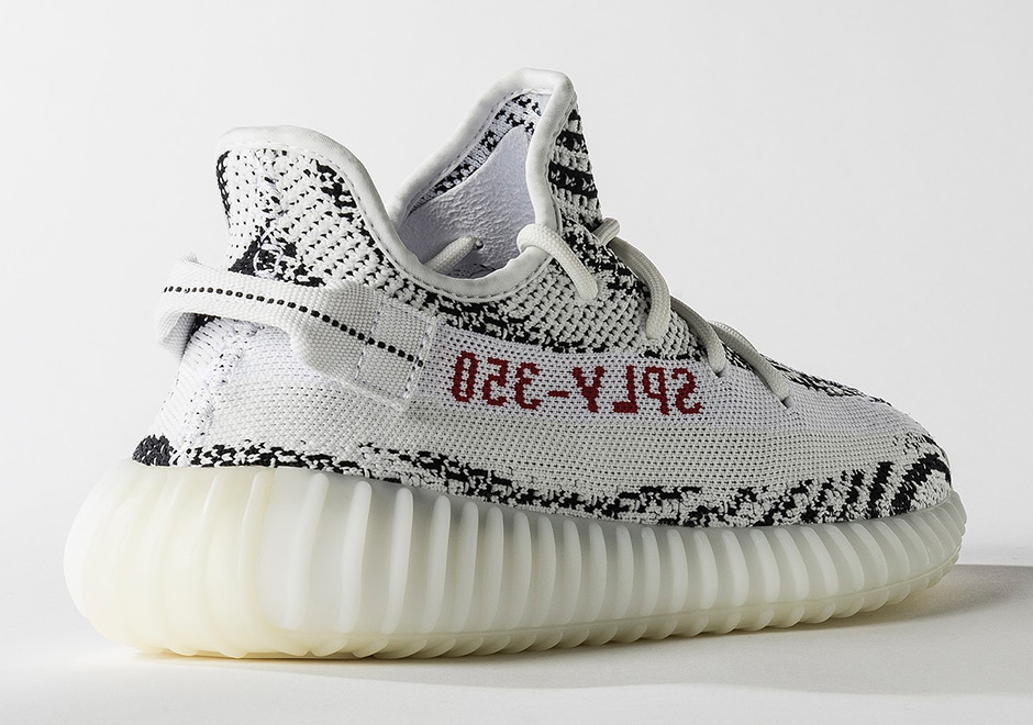 Official Images Of The adidas Yeezy Boost 350 v2 "Zebra"