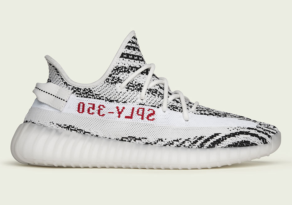 Adidas Yeezy Boost 350 V2 Zebra Official Images 1