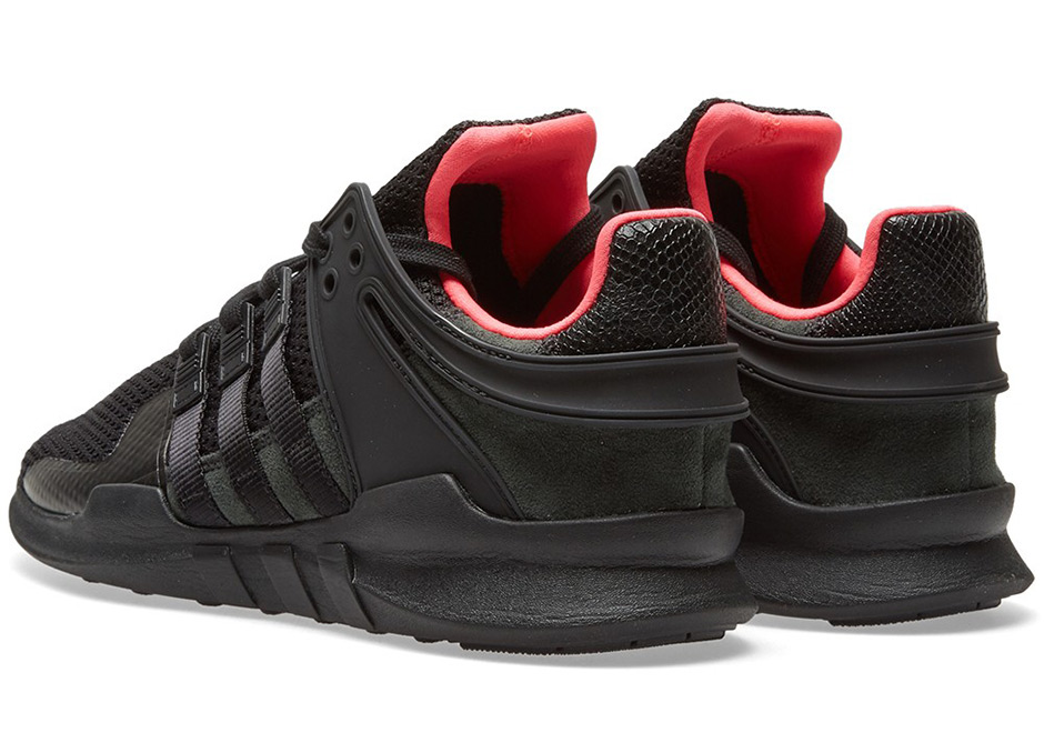 Adidas Eqt Support Adv Core Black Turbo Red Bb1300 3