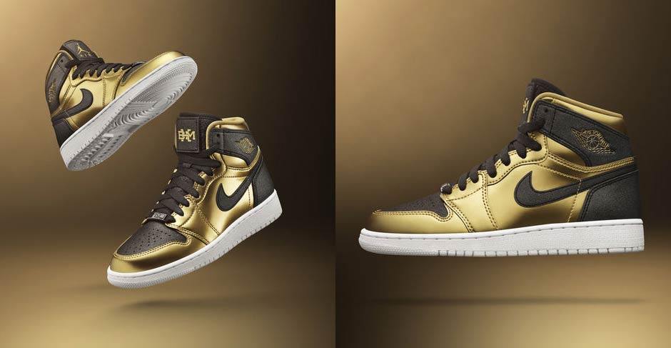 Air Jordan 1 Bhm 2017 Gg Gold Release Date