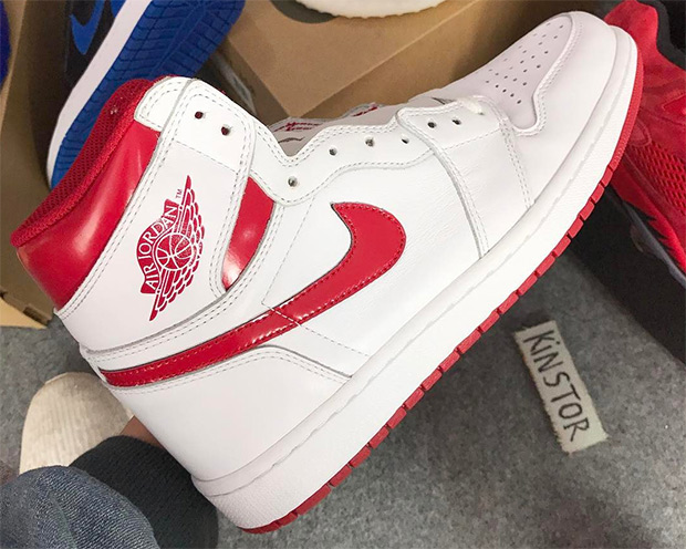 Air Jordan 1 White Red 2017