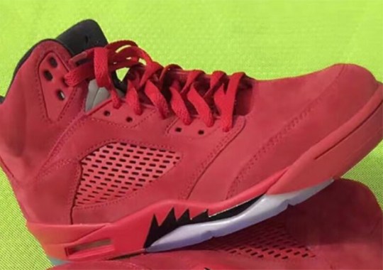 Air Jordan 5 “Red Suede” Releases In July