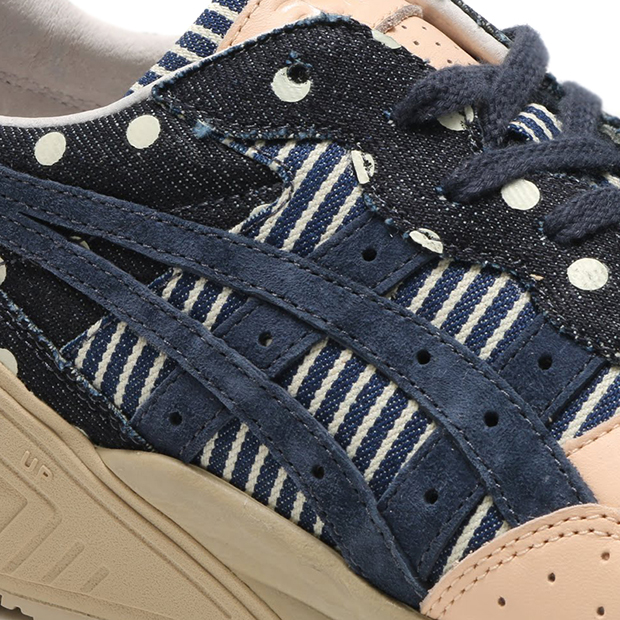 Asics Gel Sight Japanese Denim Stripes Polka Dots 4