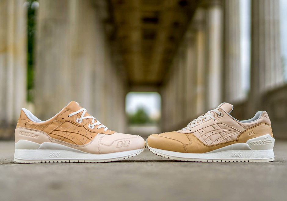 ASICS "VEG-TAN" Pack Features Premium Leather On The GEL-Lyte III and GEL-Respector