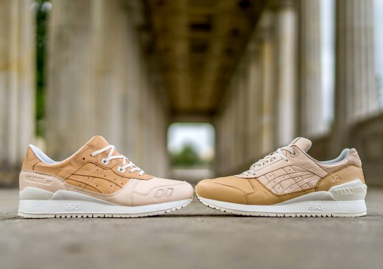 ASICS “VEG-TAN” Pack Features Premium Leather On The GEL-Lyte III and GEL-Respector