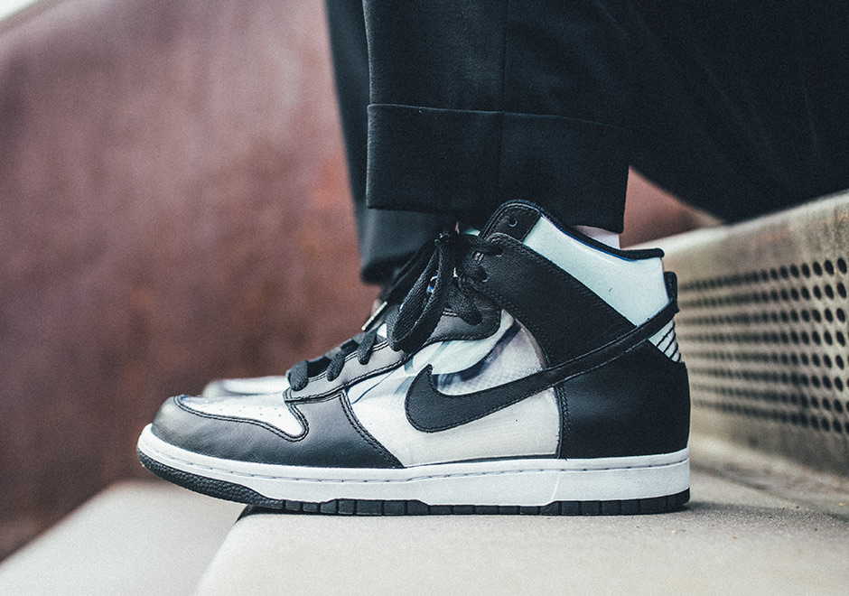 Comme Des Garcons Nike Dunk Hi Clear Release Date 1