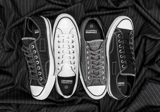 fragment design Transforms The Converse Chuck Taylor Into Tuxedos