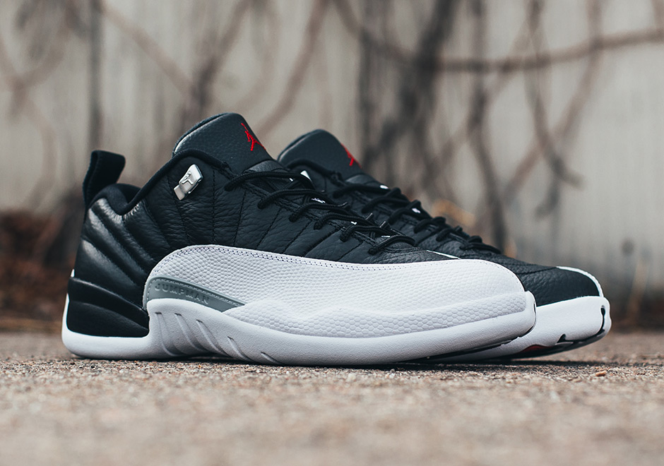 Jordan 12 Low Playoffs Release Date 4 1