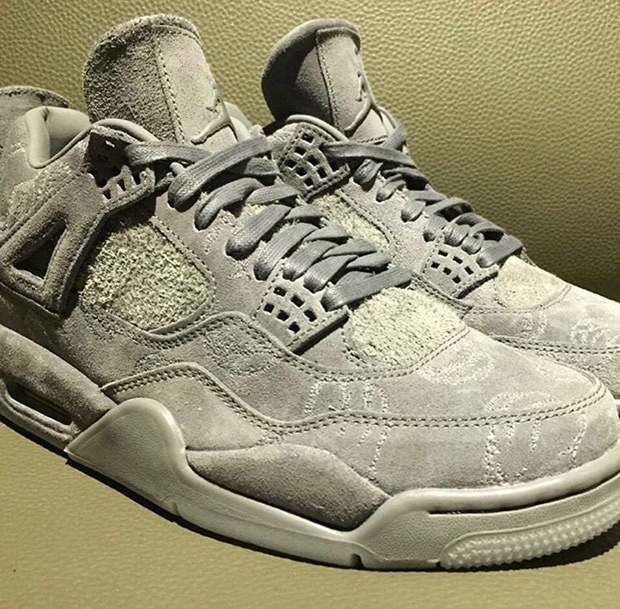 Jordan 4 Kaws Grey