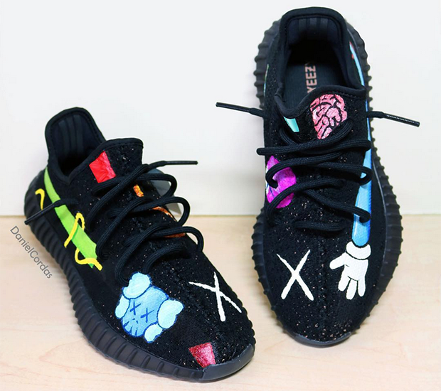 Kaws Yeezy Customs 1