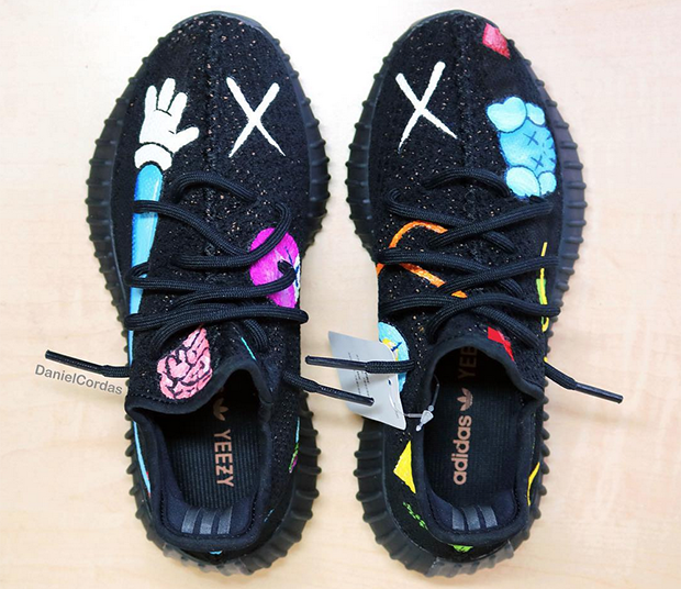 Kaws Yeezy Customs 2