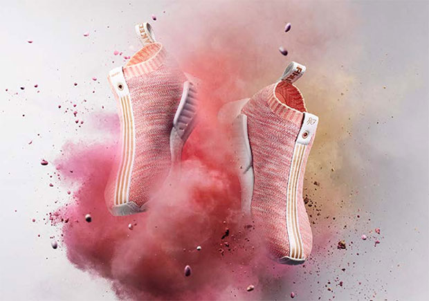 Kith Naked Adidas City Sock 2 Pink 1