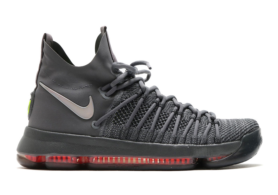 Nike Kd 9 Elite Dark Grey Sail Hyper Jade 2