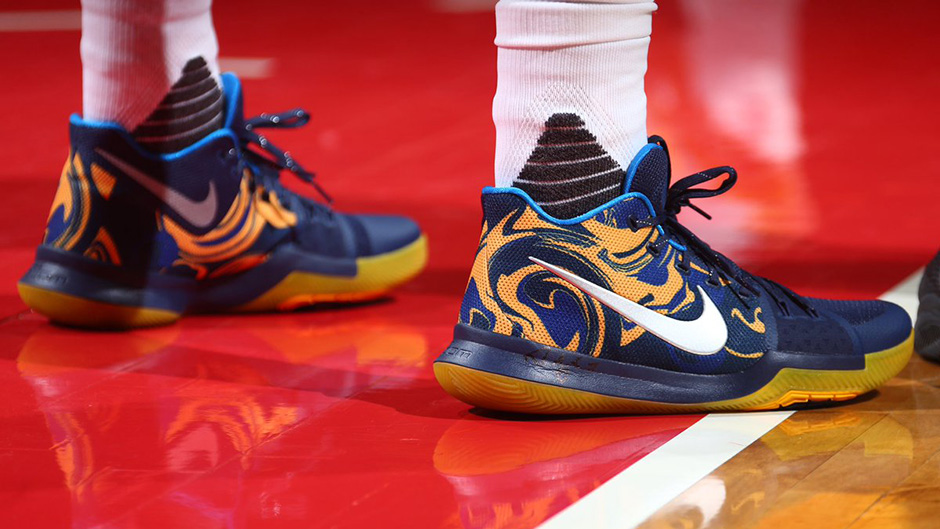 Nike Kyrie 3 Blue Yellow Pe Vs Wizards 02