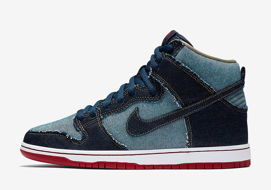 Nike Sb Dunk High Denim Release Date 02