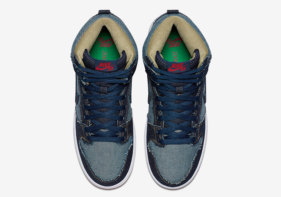 Nike Sb Dunk High Denim Release Date 04