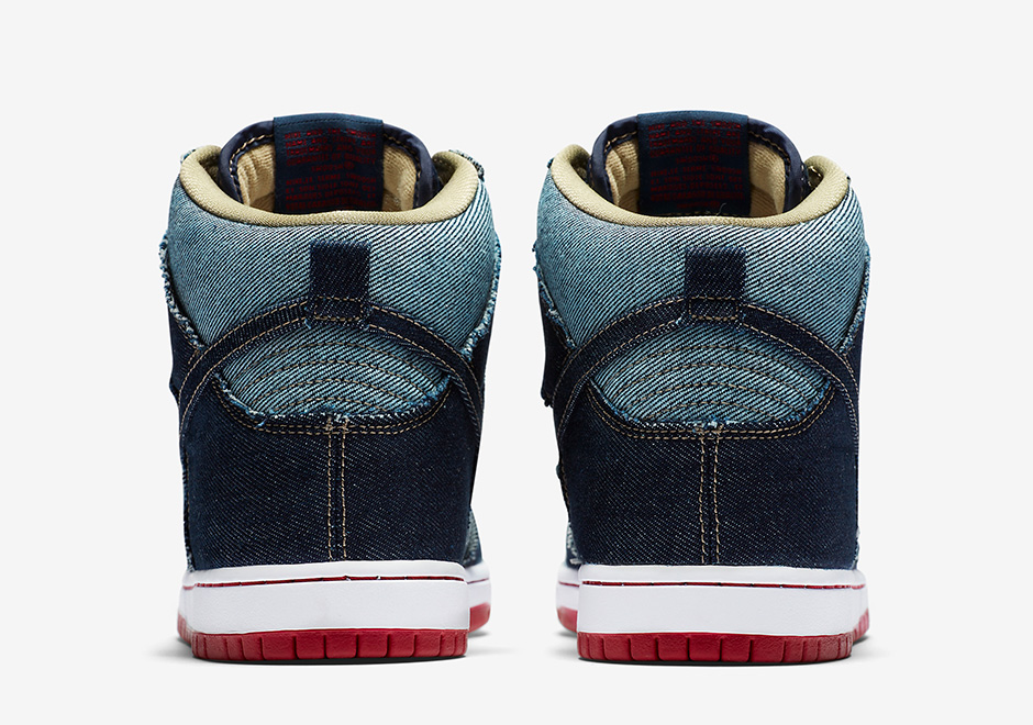 Nike Sb Dunk High Denim Release Date 05