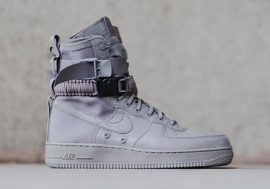 Nike Sf Af1 Grey Detailed Photos 01