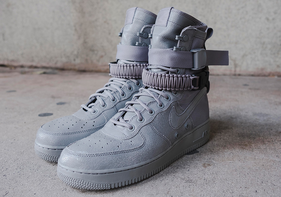 Nike Sf Af1 Grey Detailed Photos 04