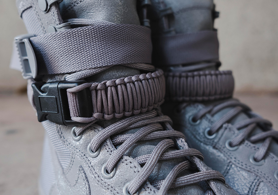 Nike Sf Af1 Grey Detailed Photos 08