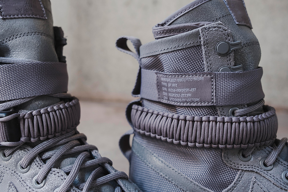 Nike Sf Af1 Grey Detailed Photos 09