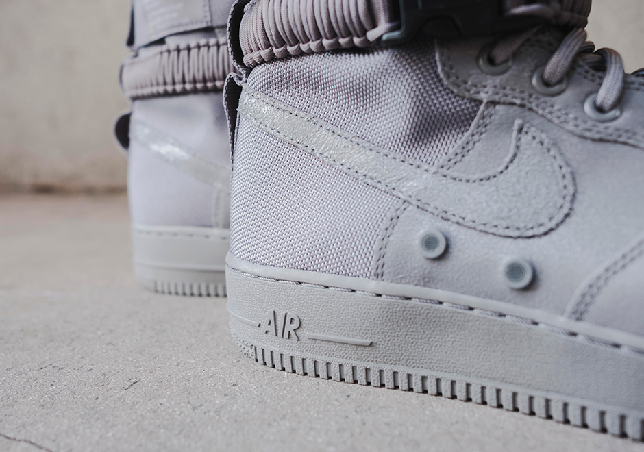 Nike Sf Af1 Grey Detailed Photos 12