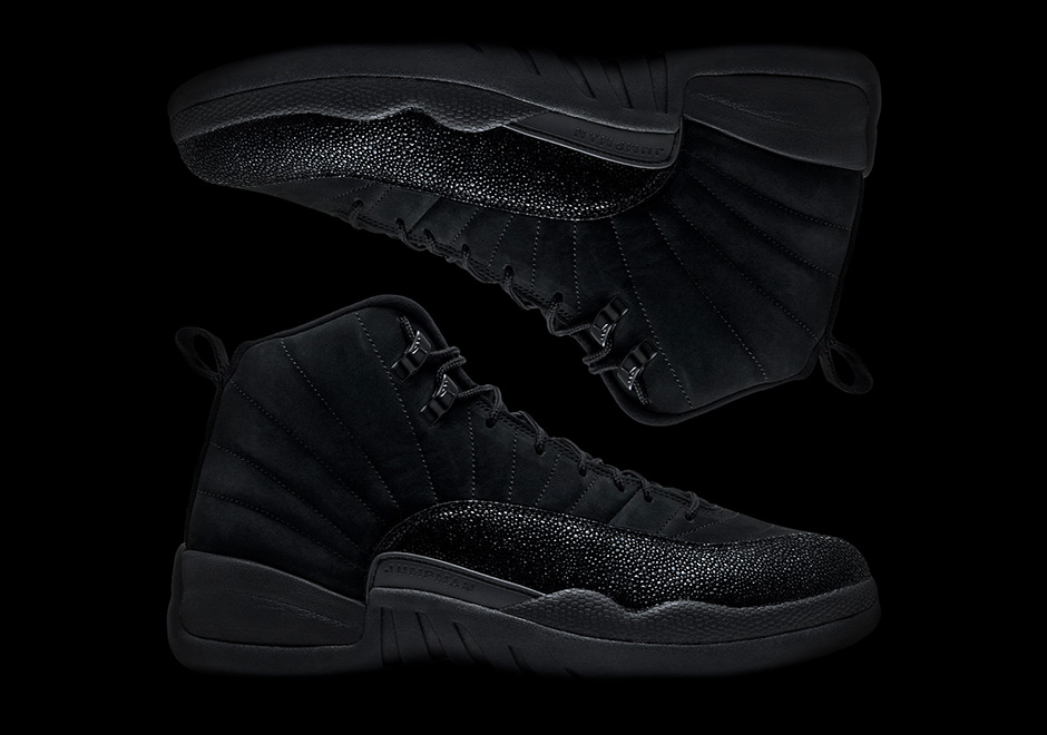 Ovo Air Jordan 12 Black Footwear Apparel Collection All Star 2017 1