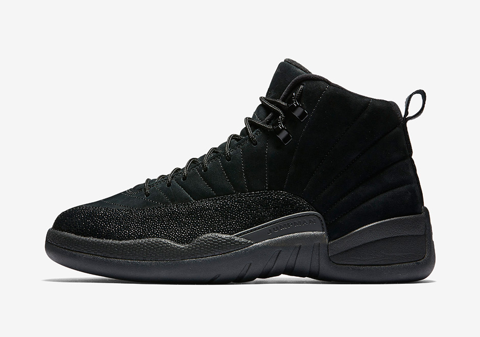 Ovo Air Jordan 12 Black Official Images 1