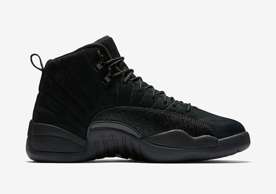 Ovo Air Jordan 12 Black Official Images 2