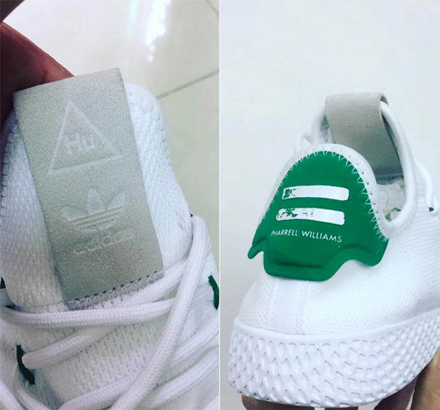 Pharrell Adidas Human Race White Green Shoe 2