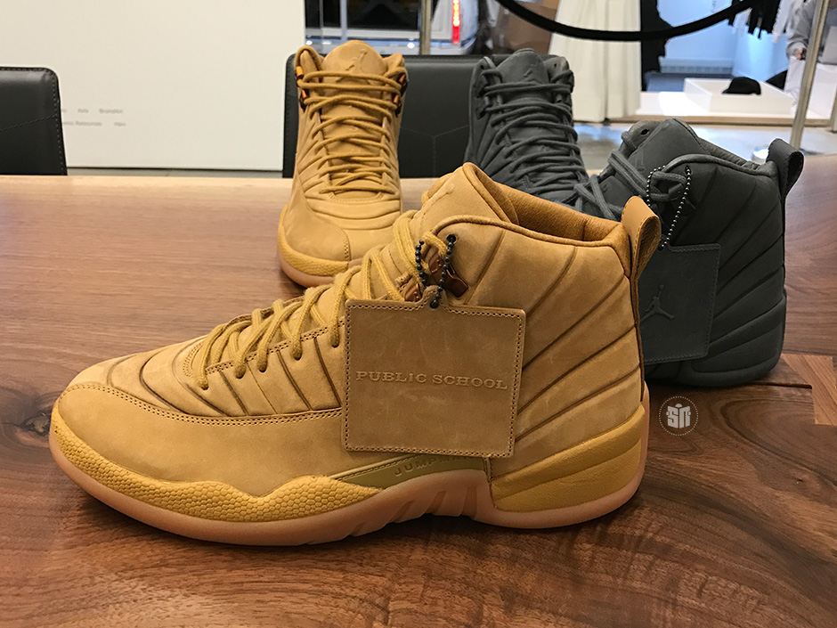 PSNY x Air Jordan 12 "Wheat" On Display At 330 Hudson Pop-Up