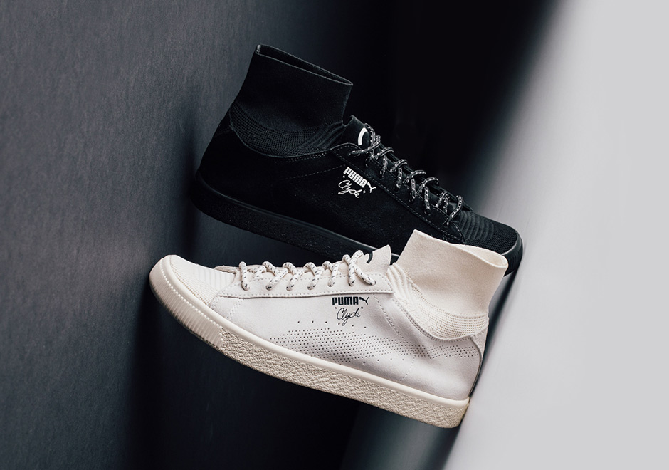 Puma Clyde Sock Black Rainbow 1