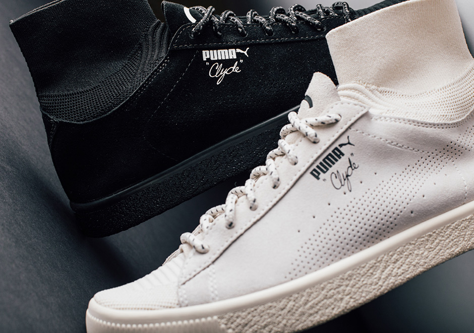 Puma Clyde Sock Black Rainbow 6