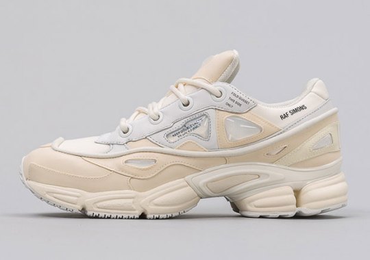 The Raf Simons x adidas Ozweego Bunny Releases In A Clean Cream White