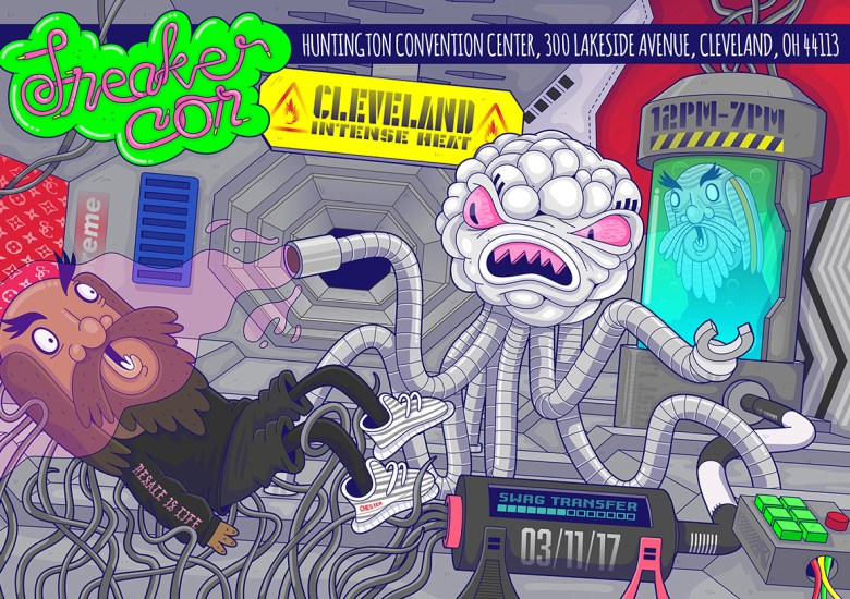 Sneaker Con Heats Up Cleveland on March 11th