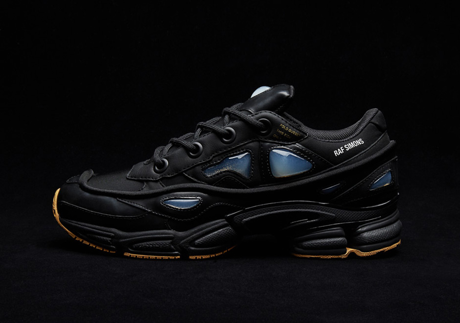 The Raf Simons x adidas Ozweego Bunny Dropped In "Core Black"