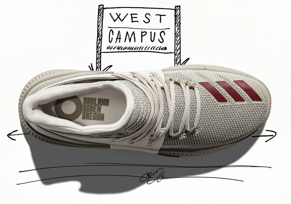 Adidas Dame 3 West Campus 2