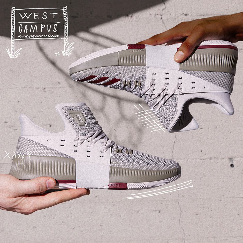 Adidas Dame 3 West Campus 5