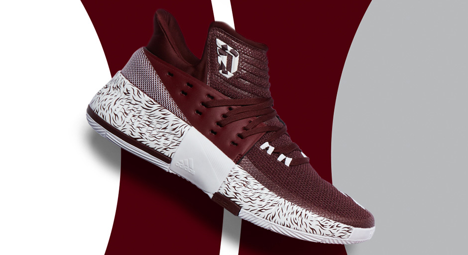 Adidas Lillard 3 Mississippi State