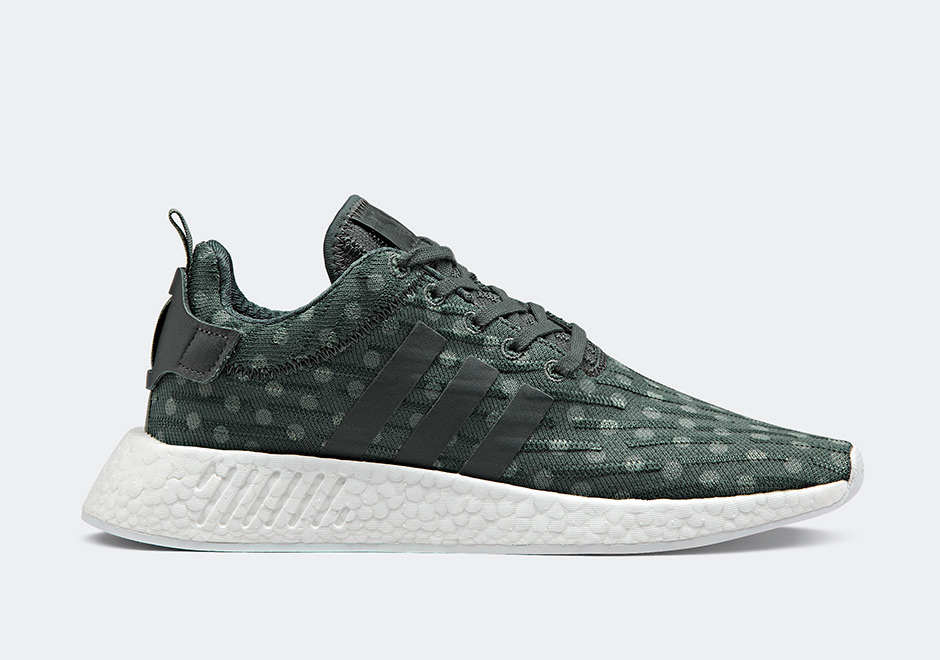 Adidas Nmd R2 Green Polka Dot 1