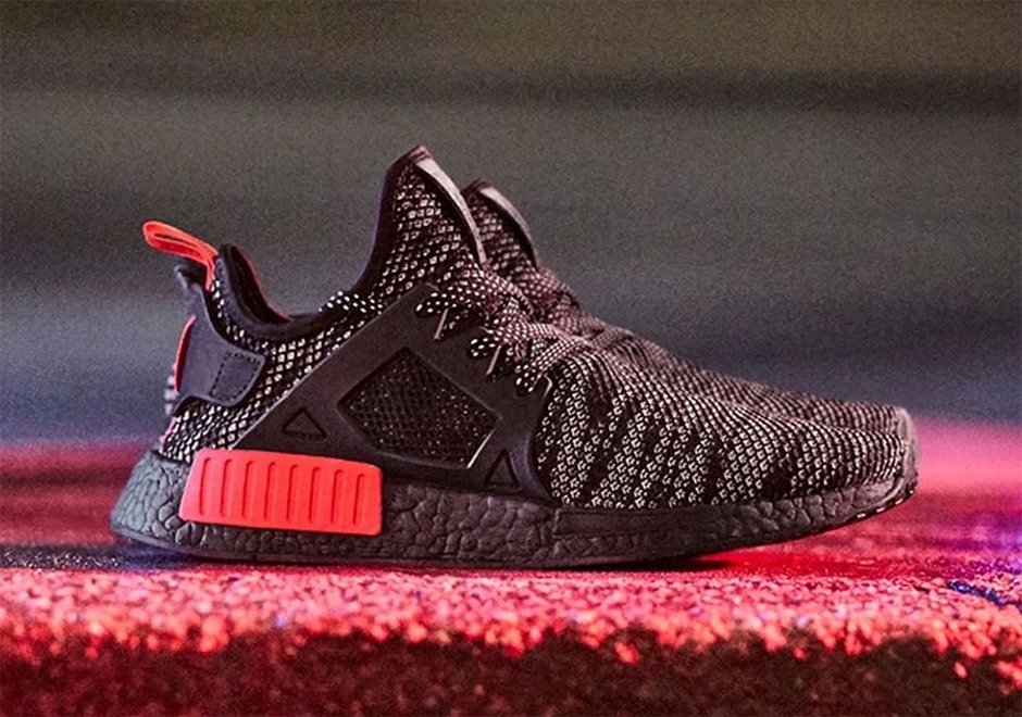 Adidas Nmd Xr1 Footlocker Eu Black Red March 2017 1